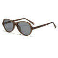Vintage Oval Frame UV Protection Sunglasses MK2PPIM6W6GSG223