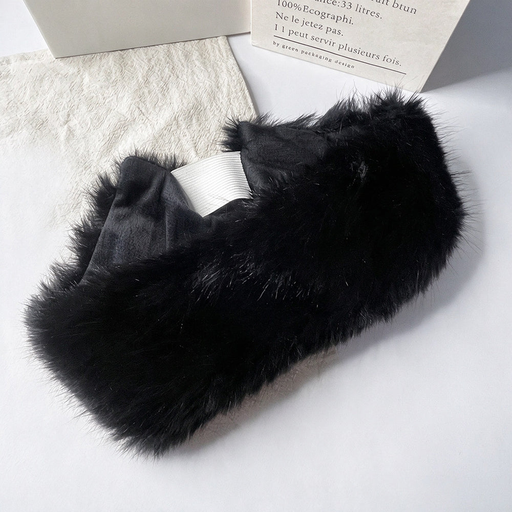 Faux Fur Headband Earwarmer - DippedShop Wholesale - #7203