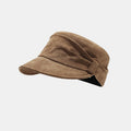 Ruched Suede Newsboy Cap - DippedShop Wholesale - #8179