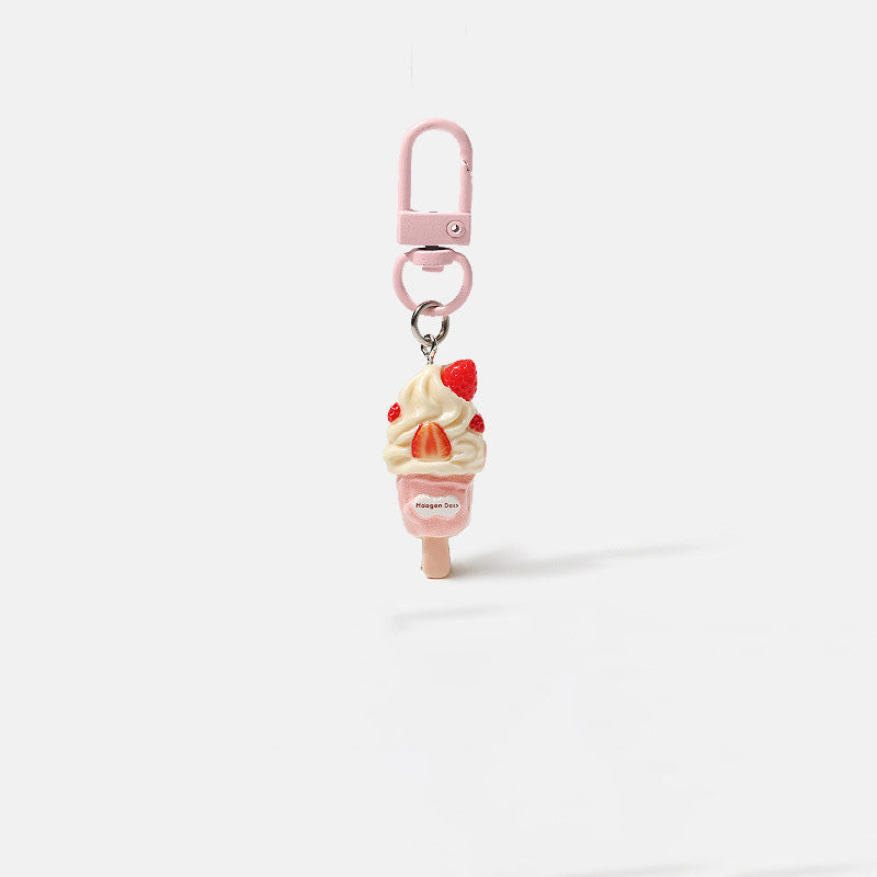 Creative Simulate Ice-Cream Pendant Bag Charm 6W10BBC670