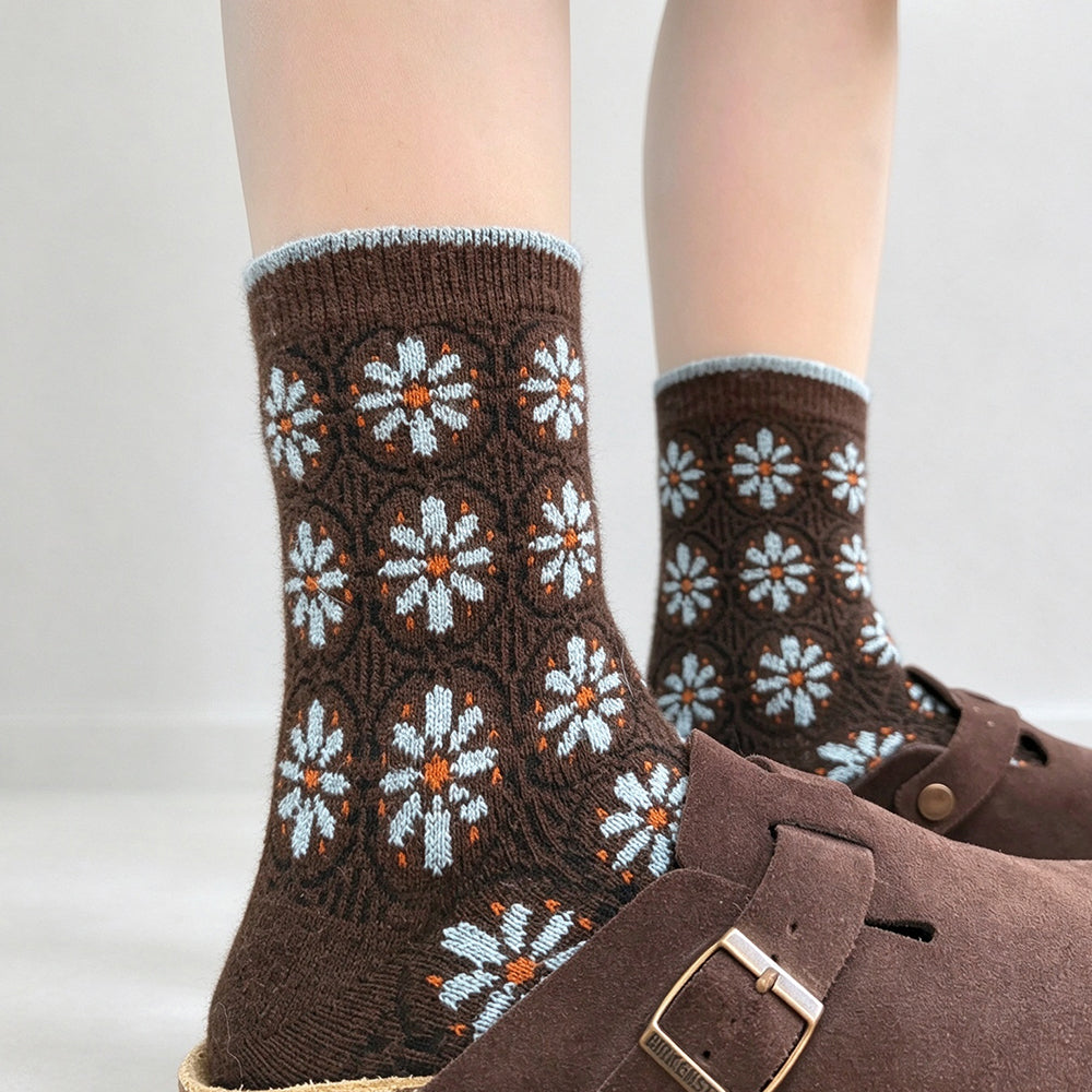 Ruffled Slouchy Crew Socks - DippedShop Wholesale - #2627
