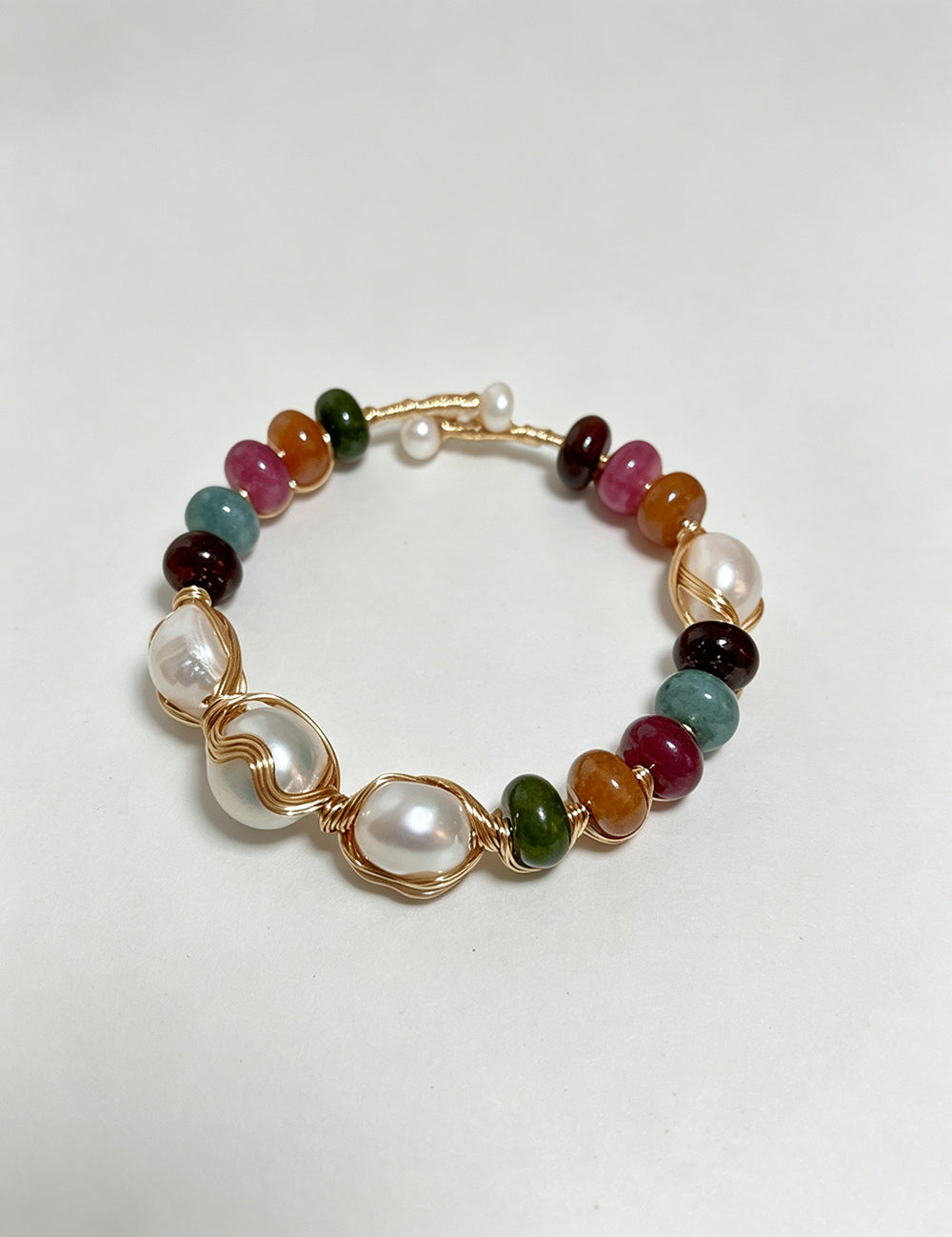 Baroque Pearl Beads Bracelet - DippedShop Wholesale - #0595