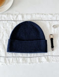 Simple Ribbed Knit Solid Color Beanie Hat 6W6HAT553