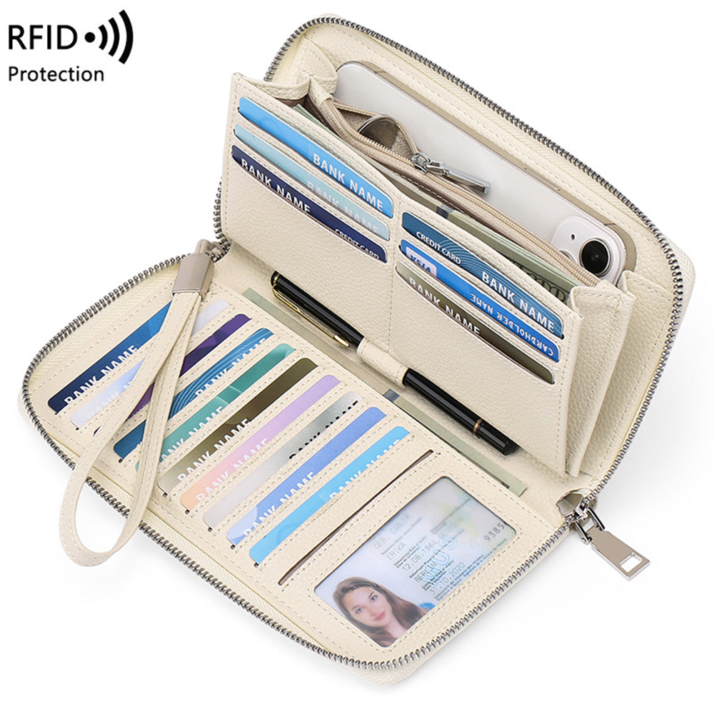 Large Capacity Zipper Wallet - DippedShop Wholesale - #3347