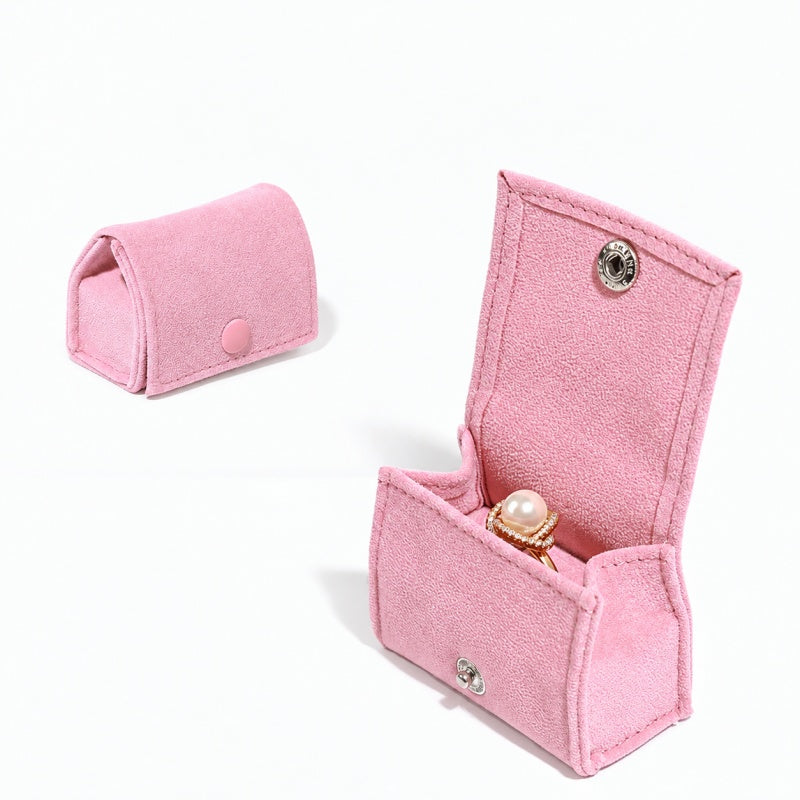 Trendy Portable Mini Ring Jewelry Organizer Case 6W13HSJ108