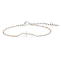 Cross Bead Chain Bracelet - DippedShop Wholesale - #2499