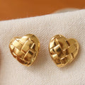 Heart Stud Earrings - DippedShop Wholesale - #1843