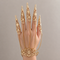 Punk Gothic Halloween Hand Chain Bracelet 6W6JBR629