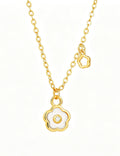 Simple Enamel Irregular Pendant Choker Necklace 6W6JNC398L
