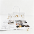 Jelly Clear Tote Stadium Approved Shoulder Bag 6W10BBG2123