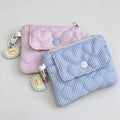 Quilted Heart Coin Purse - DippedShop Wholesale - #3859