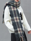 Winter Imitation Cashmere Plaid Scarf 6W6NSW293