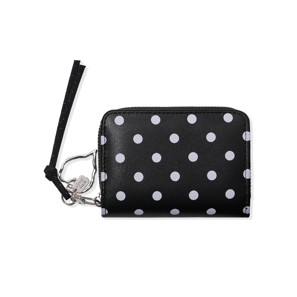 Polka Dot Zipper Wallet - DippedShop Wholesale - #3411