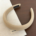 Minimalist Solid Color Padded Fabric Headband 6W6HBD324