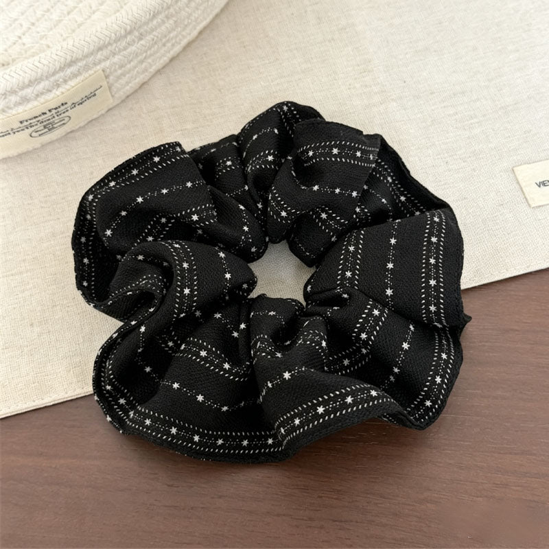 Stylish Star Print Elastic Hair Scrunchies 6W6HSR377