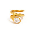 Snake Spiral Open Ring - DippedShop Wholesale - #1683
