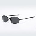 Oval Frame Polarized Cat-eye Sunglasses MK2PPIM6W6GSG206