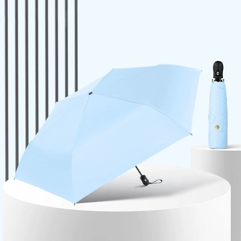 Automatic Solid Color Portable Comapct Folding Umbrella MK2MBFN6Z11UL10