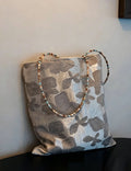 Elegant Floral Print Large Capacity Shoulder Bag 6S10BBG1467