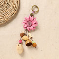 Natural Nut Shell Keychain - DippedShop Wholesale - #7651