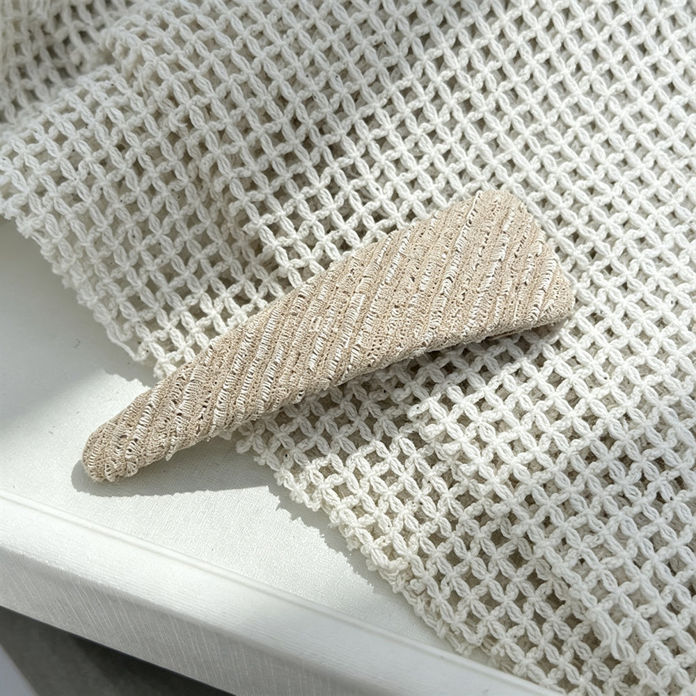 Simple Ruched Fabric No Crease Hair Clip 6W6HCP1620