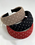 Fashion Heart Print Wide Fabric Headband 6W6HBD318