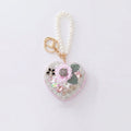 3D Floral Rhinestone Bag Charm - DippedShop Wholesale - #0595
