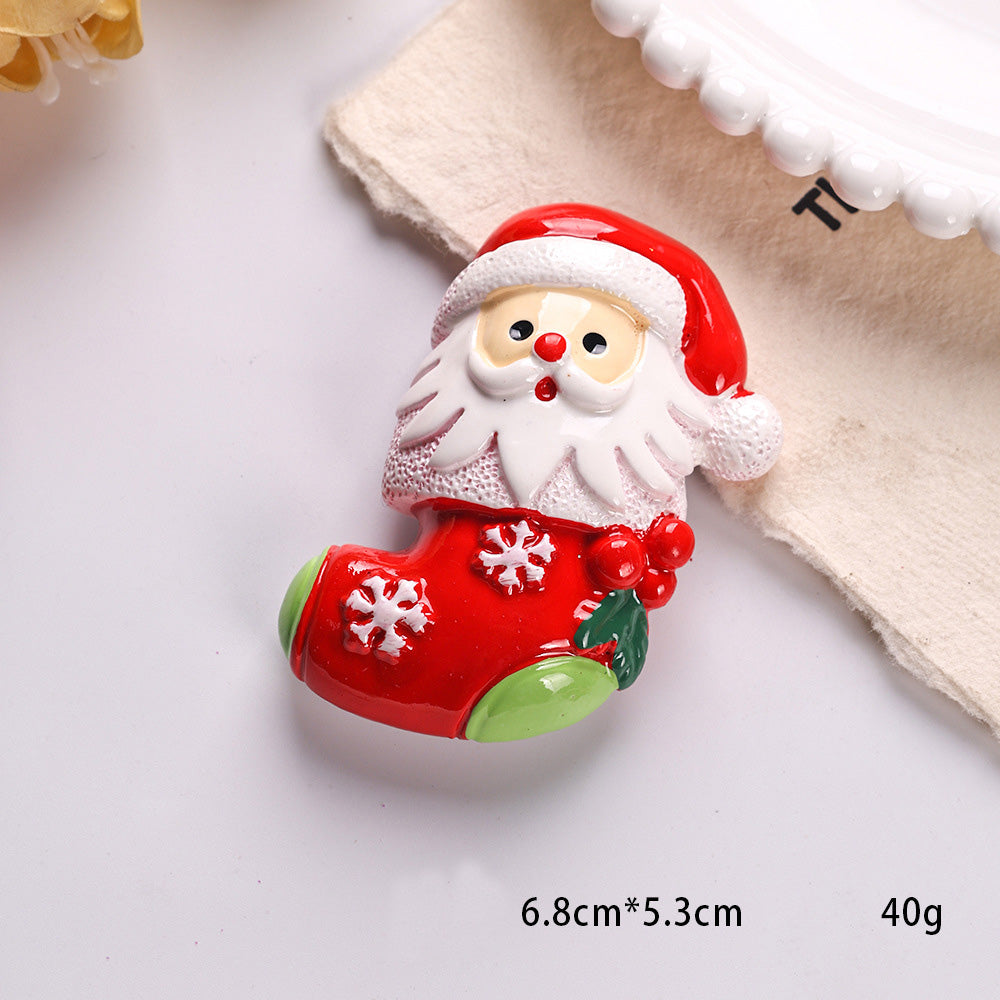 Christmas Snowman Christmas Tree Festive Magnet 6H7HBW567