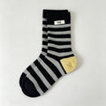 Striped Slouch Crew Socks - DippedShop Wholesale - #3235
