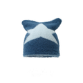 Cute Star Pattern Cat Ear Knit Beanie 6W6HAT683