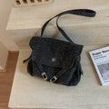 Casual Denim Flap Shoulder Bag 6W10BBG1351