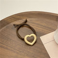 Minimalist Gold Flower Knot Hair Tie MK2BLW6W6HHT15