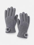 Minimalist Solid Color Full Finger Warm Gloves 6W6GLO79