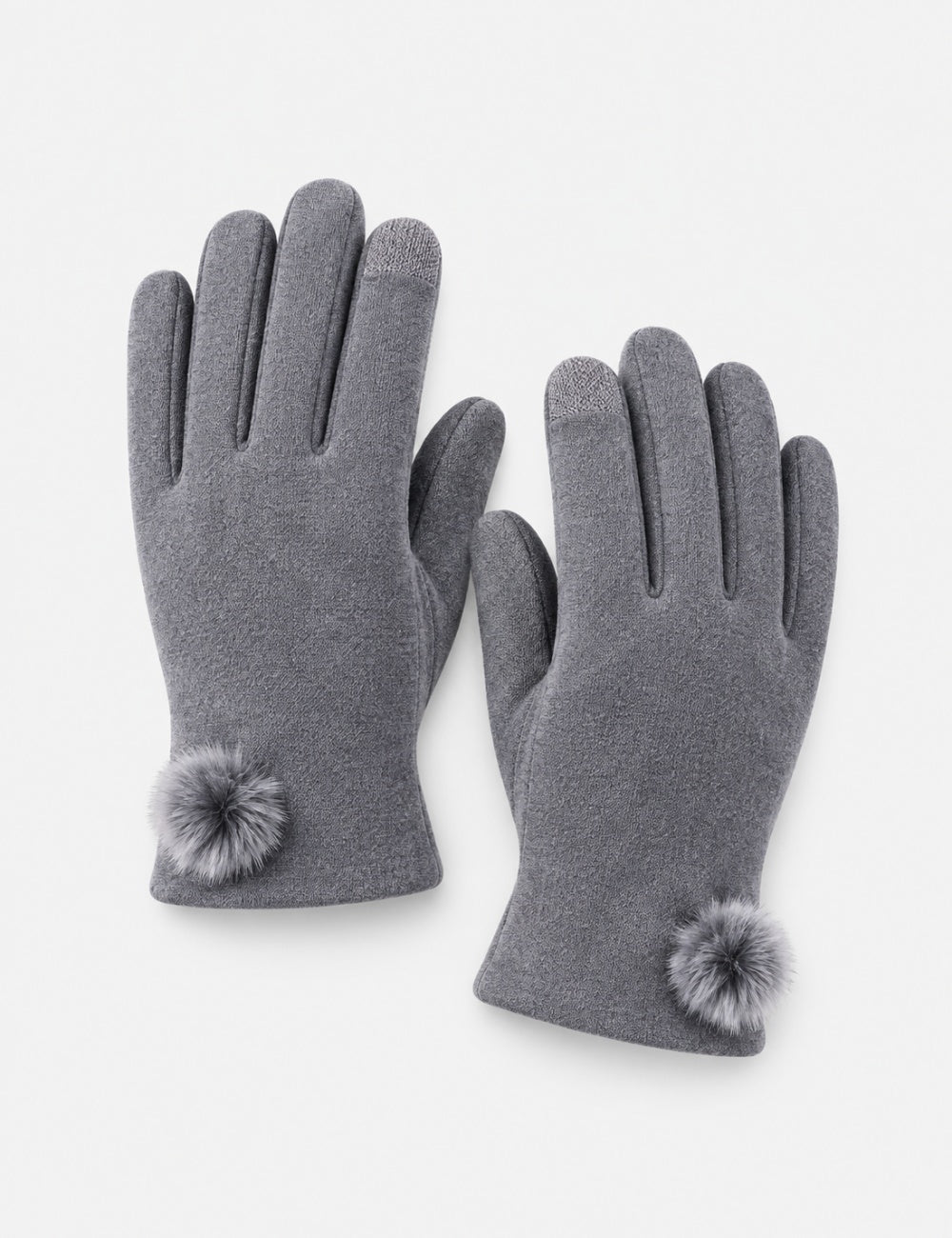 Minimalist Solid Color Full Finger Warm Gloves 6W6GLO79