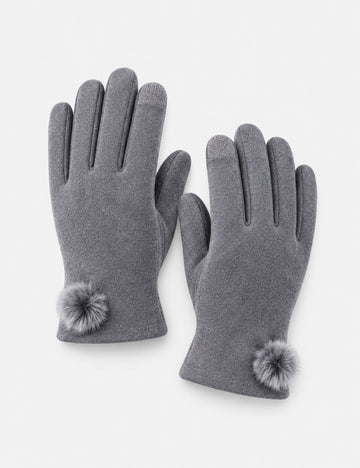 Minimalist Solid Color Full Finger Warm Gloves 6W6GLO79