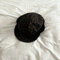 Trendy Leopard Print Color Block Newsboy Cap 6W6HAT796