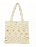 Sweet Floral Crochet Hollow Shoulder Bags 6W10BBG1568