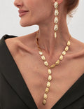 Chunky Statement Y Necklace - DippedShop Wholesale - #2723