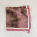 French Soft Geometric Houndstooth Square Scarf 6W6NSC215