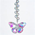 Sparkly Crystal Butterfly Bead Hanging Sunatcher 6H7HLS189