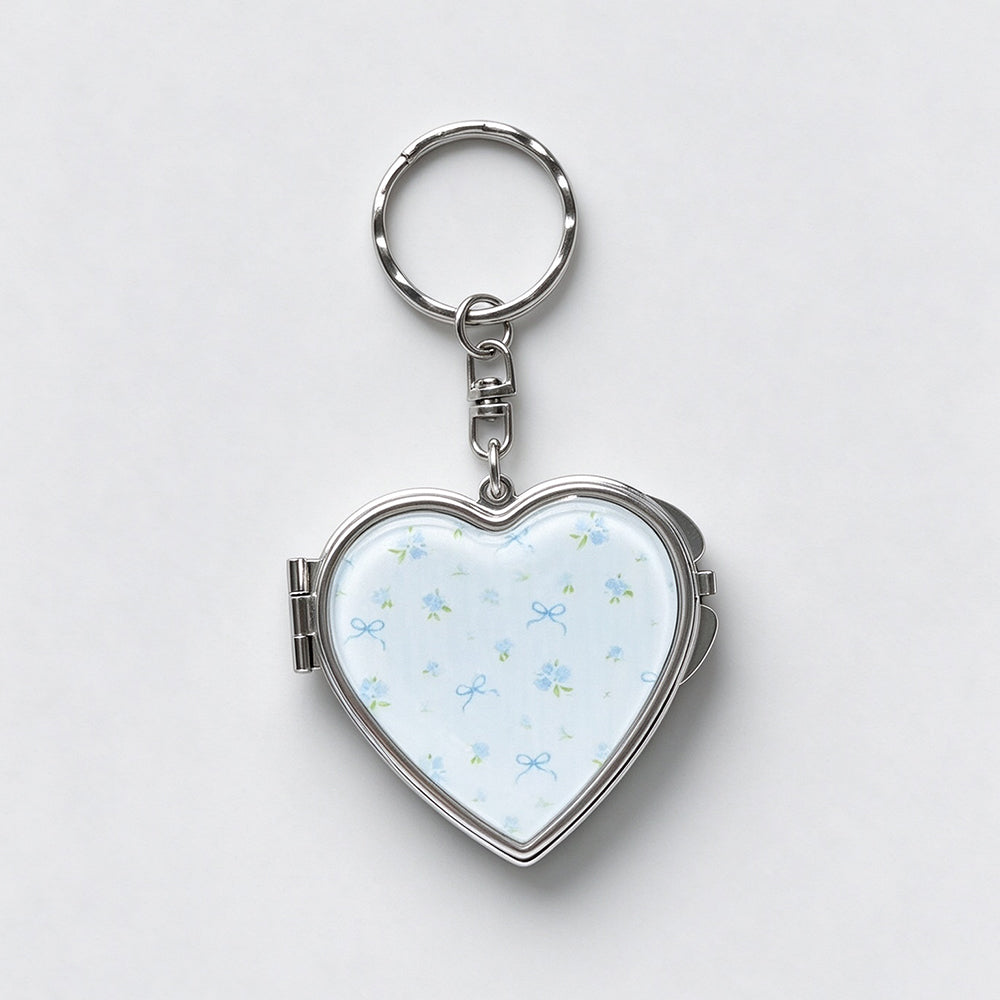 Heart Polka Dot Keychain - DippedShop Wholesale - #0739