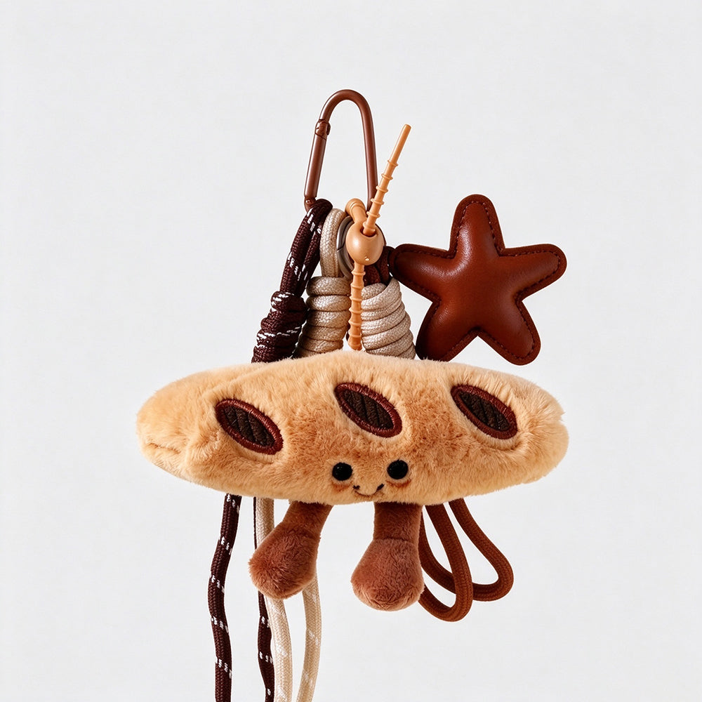 Cute Food Keychain Soft Plush Bag Charm 6W10BBC864