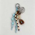 Creative Handmade Woven Beaded Keychain Bag Charm 6W10BBC858
