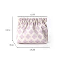 Cute Peach Print Portable Mini Makeup Bag MK2BW6S10BOB122