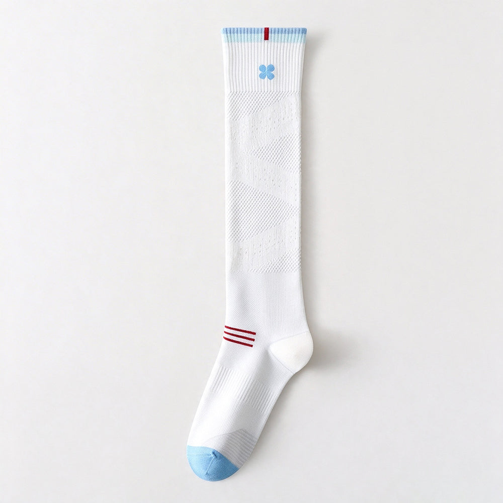 Stylish Color Block Striped Over Knee High Socks 6W8FSO1011