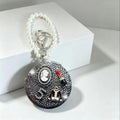 Rhinestone Lip Mirror Keychain - DippedShop Wholesale - #2387