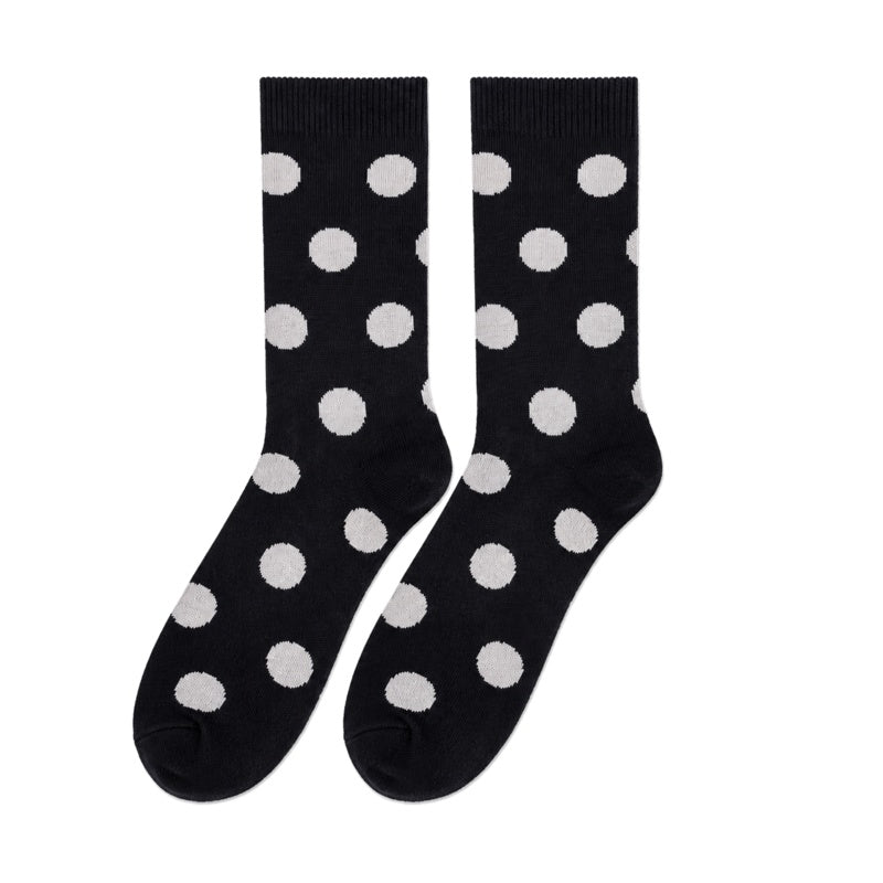 Colorful Polka Dot Tabi Crew Socks 6W8FSO651