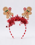 Gingerbread Man Christmas Headband - DippedShop Wholesale - #5443