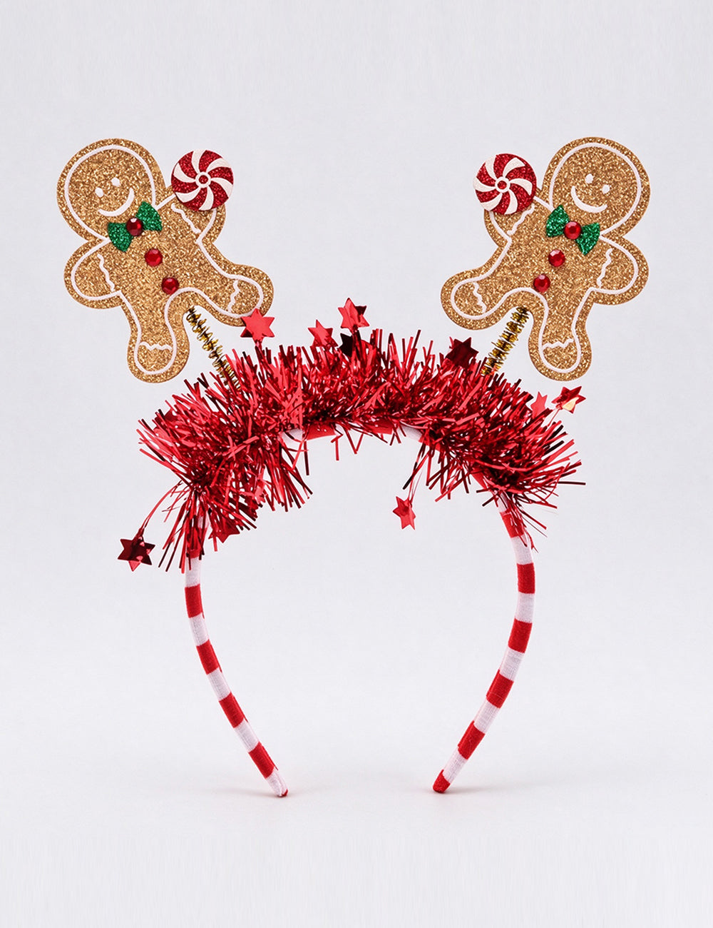 Gingerbread Man Christmas Headband - DippedShop Wholesale - #5443