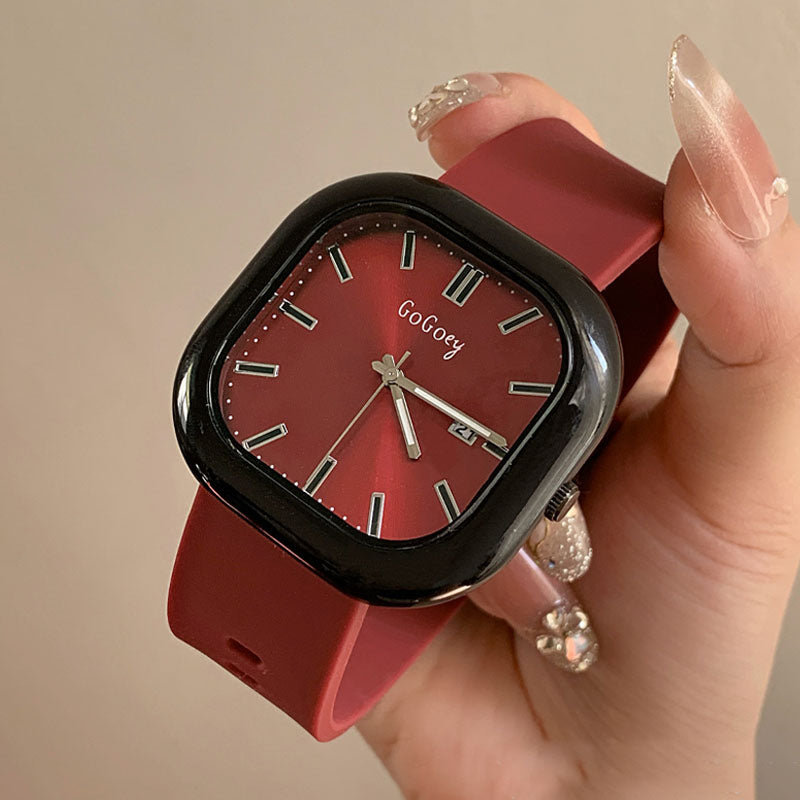 Square Quartz Watch - DippedShop Wholesale - #3955